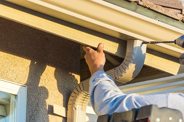 the cost of gutter installation for a standard residential home can vary based on the size and material chosen